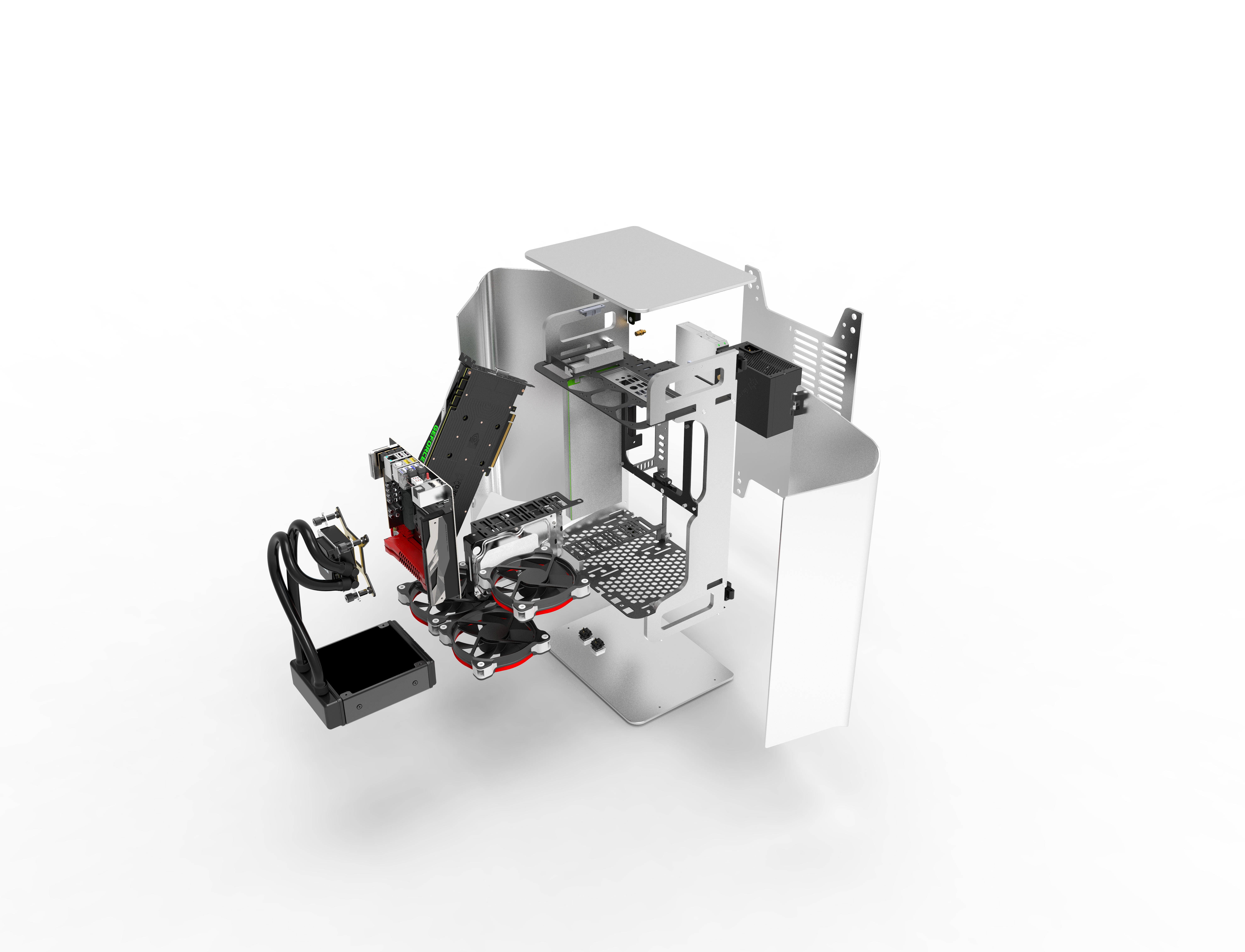 CD1568 ITX电脑机箱设计